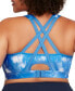 ფოტო #2 პროდუქტის Plus Size Full Figure Zip Up Front Closure Sports Wirefree Bra 9266