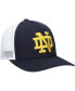 ფოტო #3 პროდუქტის Men's Navy Notre Dame Fighting Irish Trucker Snapback Hat