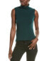 Фото #1 товара Forte Cashmere Sleeveless Turtleneck Cashmere Sweater Women's