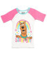 Girls Scooby Doo Pullover Pajama Shirt and Shorts Sleep Set to