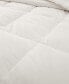 All Season White Goose Feather and Fiber Comforter, Twin