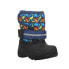 Фото #4 товара London Fog Dex Graphic Snow Toddler Boys Black, Blue Casual Boots CL30612T-DZ