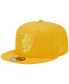 Фото #2 товара Men's Gold Las Vegas Raiders Color Pack 9FIFTY Snapback Hat