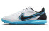 Футбольные бутсы для газонного футбола Nike Legend 9 Club TF - бело-синие, DA1193-146 45 - фото #2