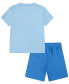 ფოტო #2 პროდუქტის Toddler Boys Fleece Short Set