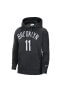 Фото #6 товара Brooklyn Nets Essential NBA Erkek Siyah Basketbol Sweatshirt DB1194-010