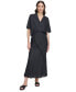 ფოტო #4 პროდუქტის Women's Pull-On Fringe-Trim Linen Skirt