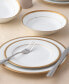 Фото #9 товара Charlotta Gold 12 Pc Dinnerware Set