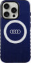 Audi Audi IML Big Logo MagSafe Case iPhone 15 Pro 6.1" niebieski/navy blue hardcase AU-IMLMIP15P-Q5/D2-BE