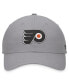 Men's Gray Philadelphia Flyers Extra Time Adjustable Hat