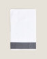 Linen blend towel