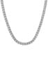 Фото #2 товара Men's Polished Link 22" Chain Necklace in Sterling Silver-Plate