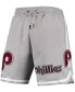 ფოტო #3 პროდუქტის Men's Gray Philadelphia Phillies Team Shorts