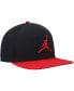 Фото #4 товара Men's White Jumpman Pro Logo Snapback Adjustable Hat