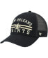 Фото #1 товара Men's '47 Black New Orleans Saints Highpoint Trucker Clean Up Snapback Hat