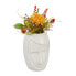 Blumenvase Gesicht