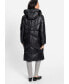 ფოტო #2 პროდუქტის Women's Longline Hooded Puffer Coat