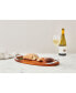 Фото #5 товара Nambe Braid 18" Wood Appetizer Serving Board with Dipping Dish