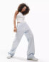 Фото #1 товара ASOS DESIGN clean pull on cargo trouser in moonwalker blue