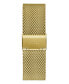 Фото #4 товара Часы Guess Analog Gold Tone Stainless Steel Mesh Watch