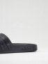 adidas Training Adilette sliders in black