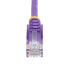 Фото #3 товара StarTech.com Cat5e Ethernet Patch Cable with Snagless RJ45 Connectors - 7 m - Purple - 7 m - Cat5e - U/UTP (UTP) - RJ-45 - RJ-45