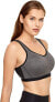 Wacoal 180363 Womens High-Impact Convertible Underwire Sports Bra Gray Size 36C