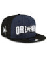 Фото #1 товара Men's Navy, Black Orlando Magic 2023/24 City Edition 9FIFTY Snapback Adjustable Hat