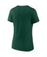 ფოტო #2 პროდუქტის Women's Hunter Green Milwaukee Bucks Hometown Collection Brew City V-Neck T-shirt