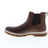 Florsheim Lookout Gore Boot 13395-215-M Mens Brown Leather Chelsea Boots