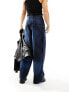 Фото #7 товара COLLUSION X015 low rise baggy jeans in blue tint