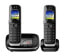 Panasonic KX-TGJ322 - DECT telephone - Speakerphone - 250 entries - Caller ID - Short Message Service (SMS) - Black
