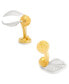 3D Golden Snitch Cufflinks