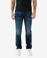 Фото #2 товара Men's Ricky Straight Jeans with Logo Tape