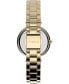 Women's City Gold-Tone Low Lead Brass Bracelet Watch 32mm