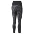 Фото #4 товара Puma Run 5K Graphic High Waisted 78 Athletic Leggings Womens Black Athletic Casu