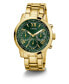 ფოტო #2 პროდუქტის Women's Multi-Function Gold-Tone Stainless Steel Watch 42mm