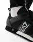 Фото #8 товара Armani EA7 logo mesh mix trainer in black/white