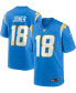 Фото #1 товара Men's Charlie Joiner Powder Blue Los Angeles Chargers Game Retired Player Jersey