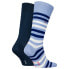 Фото #2 товара TOMMY HILFIGER Duo Stripe socks 2 pairs