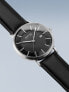 Фото #2 товара Наручные часы Michael Kors Lexington Three-Hand Silver-Tone Stainless Steel Watch 38mm.