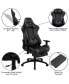 Gaming Desk Set - Cup/Headset Holder/Reclining & Footrest