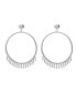 Фото #1 товара Waterfall Circle Earrings