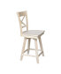Фото #2 товара Charlotte Counter Height Stool with Swivel and Auto Return