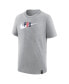 ფოტო #3 პროდუქტის Big Boys Heather Gray Paris Saint-Germain Swoosh T-shirt