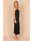 ფოტო #9 პროდუქტის Women's Frenchie Cut Out Pleated Midi Dress