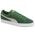 Фото #2 товара Puma Suede Classics Xxi Flagish Lace Up Womens Green Sneakers Casual Shoes 3933