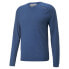 Фото #1 товара Puma Pd Evoknit VNeck Sweatshirt Mens Blue 53615416
