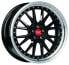Фото #1 товара Колесный диск литой TEC Speedwheels GT EVO black-polished-lip 8.5x19 ET45 - LK5/114.3 ML72.5