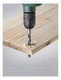 Фото #1 товара kwb 514200 - Drill - Drill bit set - Wood - Cylindrical shank - 3 - 4 - 5 - 6 - 8 - 10 - 1 Senker 90 - Black